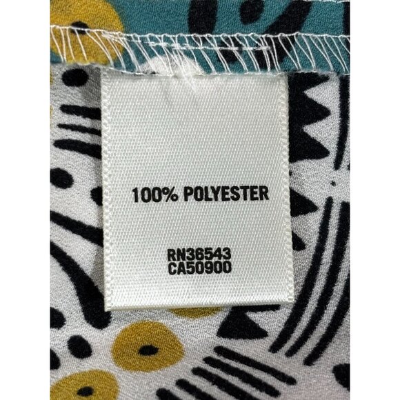 Van Heusen Womens Sleeveless Tank Top XS/TP Multicolor Mandala Print Polyester - Picture 5 of 11